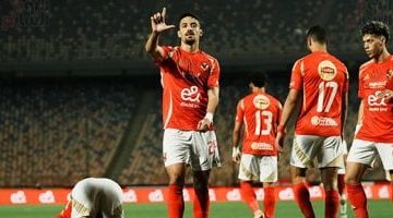 الأهلي يتفوق على حرس الحدود بهدف طاهر في 15 دقيقة صور