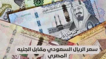 الريال السعودي يواصل مفاجآته أمام الجنيه المصري