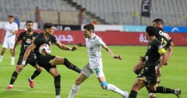 الزمالك والمصرى يشتركان في نتيجة بدون أهداف في الدوري