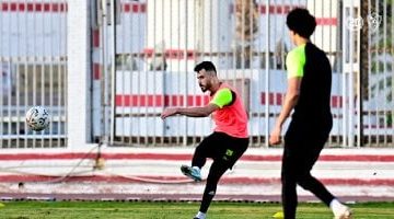 الونش ينضم لتمارين الزمالك قبيل مواجهة البنك الأهلي
