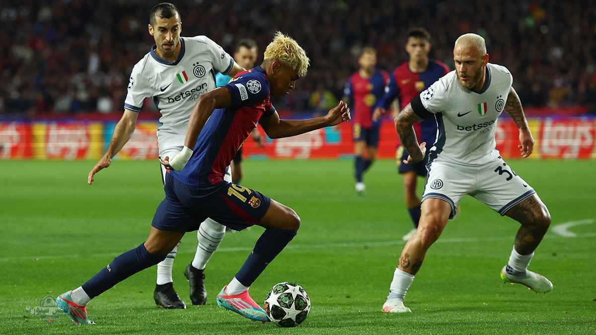 مواجهة مثيرة انتهت بتعادل إيجابي 3-3 بين برشلونة وإنتر ميلان في ذهاب نصف نهائي دوري أبطال أوروبا 2 مواجهة مثيرة انتهت بتعادل إيجابي 3-3 بين برشلونة وإنتر ميلان في ذهاب نصف نهائي دوري أبطال أوروبا