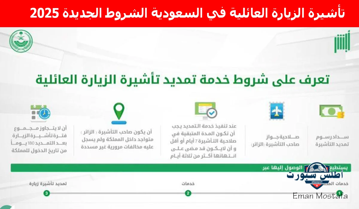 "أخيرًا السلطات السعودية تعلن".. تأشيرة الزيارة العائلية في السعودية الشروط الجديدة 2025 بكل سهولة 2 “أخيرًا السلطات السعودية تعلن”.. تأشيرة الزيارة العائلية في السعودية الشروط الجديدة 2025 بكل سهولة