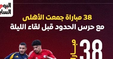 تاريخ لقاءات الأهلى وحرس الحدود: 38 مواجهة في إحصائيات 2 تاريخ لقاءات الأهلى وحرس الحدود: 38 مواجهة في إحصائيات