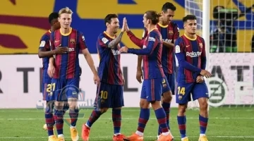 تشكيلة برشلونة المتوقعة