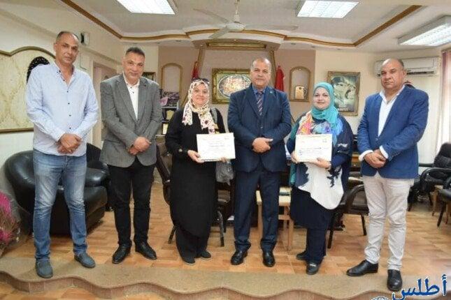 تكريم المشرفين والمرشدين في مسابقة التميز التعليمي ببورسعيد