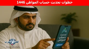 خطوات تحديث حساب المواطن 1446