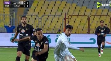 زمالك والمصري التعادل السلبي في بداية اللقاء
