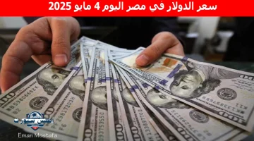 سعر الدولار في مصر اليوم 5