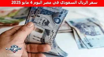 سعر الريال السعودي في مصر اليوم 4