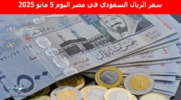 سعر الريال السعودي في مصر اليوم 5