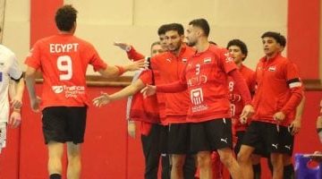 شباب اليد يستعدون لمواجهة قطر في نصف نهائي البطولة العربية بالكويت