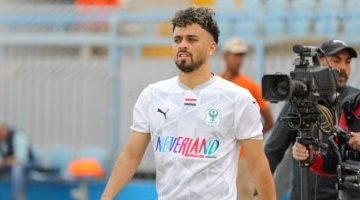 صلاح محسن يتألق في هجوم المصري ضد الزمالك في الدوري