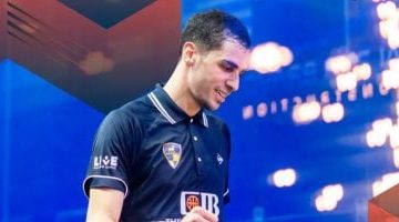 فرج يتأهل أولاً إلى ربع نهائي بطولة العالم للاسكواش في أمريكا