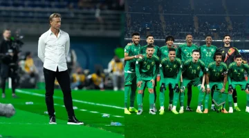لأخضر يستعد لمباراة البحرين
