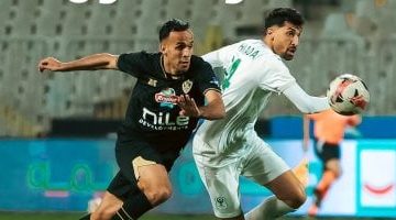 مباراة بلا أهداف الزمالك والمصري يستمران في التعادل السلبي بعد ساعة من اللعب
