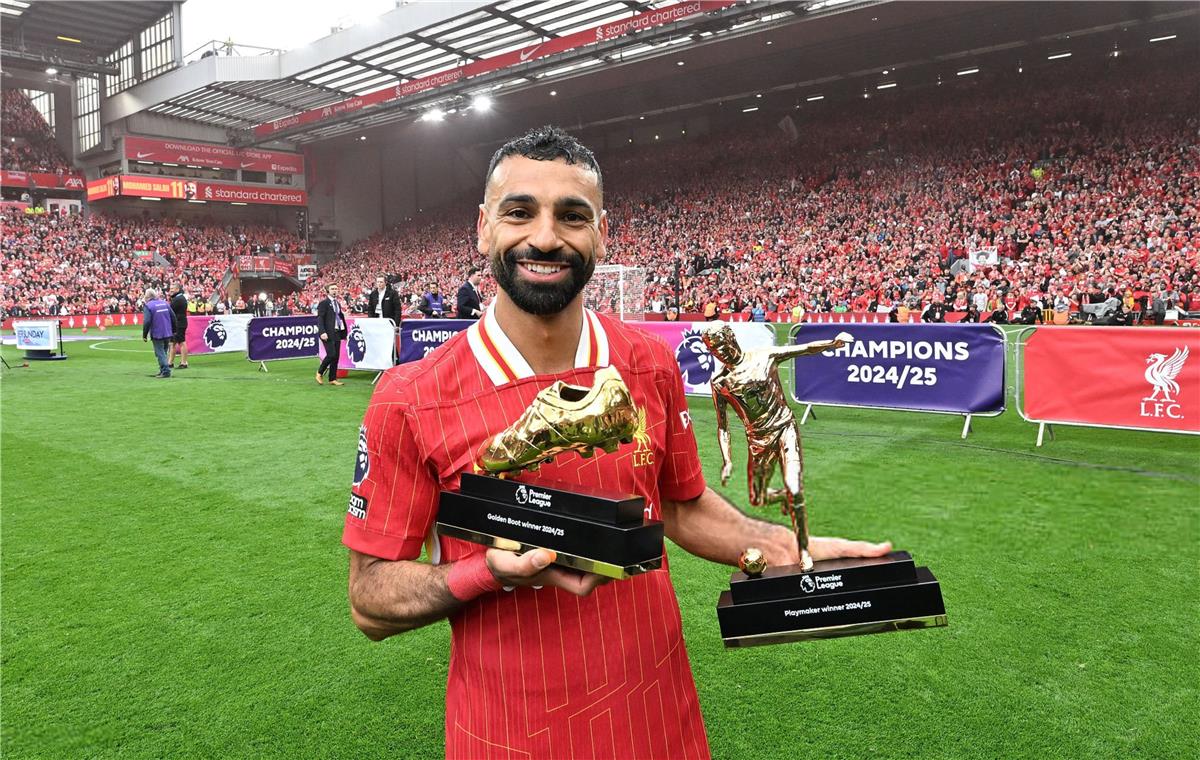 محمد صلاح تتويجي بجائزة الأفضل في إنجلترا للمرة الثالثة مختلف.. والسعادة مضاعفة