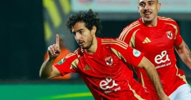 محمد هاني يسجل هدفاً رائعاً خامساً للأهلي ضد حرس الحدود 2 محمد هاني يسجل هدفاً رائعاً خامساً للأهلي ضد حرس الحدود
