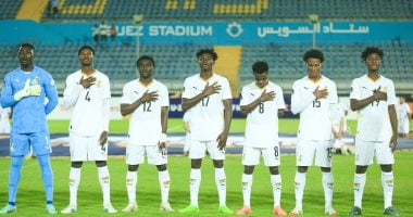 مصر وغانا في صراع مثير بأمم أفريقيا للشباب على استاد السويس 2 مصر وغانا في صراع مثير بأمم أفريقيا للشباب على استاد السويس