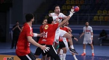 مواجهة حماسية بين الأهلى والزمالك في نصف نهائي السوبر الأفريقي لكرة اليد