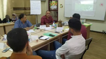 ورشة عمل حول استراتيجيات النشر العلمي الدولي في مركز البحث العلمي بحلوان