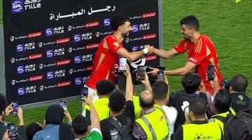 وسام أبو علي يتألق كأفضل لاعب في مباراة الأهلي والمصري