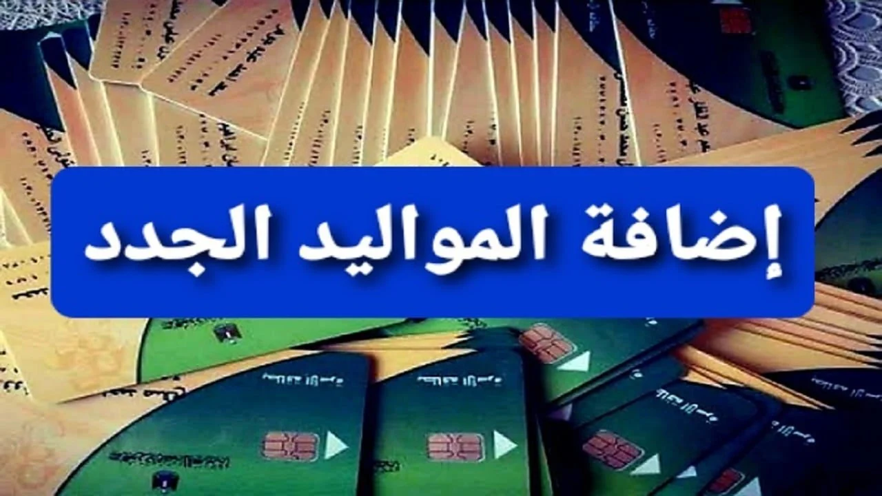 بسهولة طريقة إضافة المواليد الجدد على بطاقات التموين 2025 بعد فتح التقديم