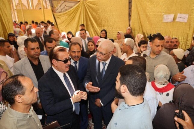 إطلاق القافلة الطبية المتكاملة في منشأة سلطان برعاية محافظ المنوفية ورئيس الجامعة