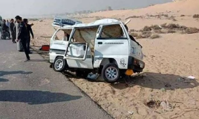 تصادم مروع في الفيوم الجديدة: 9 إصابات بسبب السرعة الزائدة