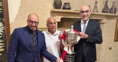 حسين لبيب: نجاح الزمالك في كأس مصر ثمرة تعاون جماعي – صور