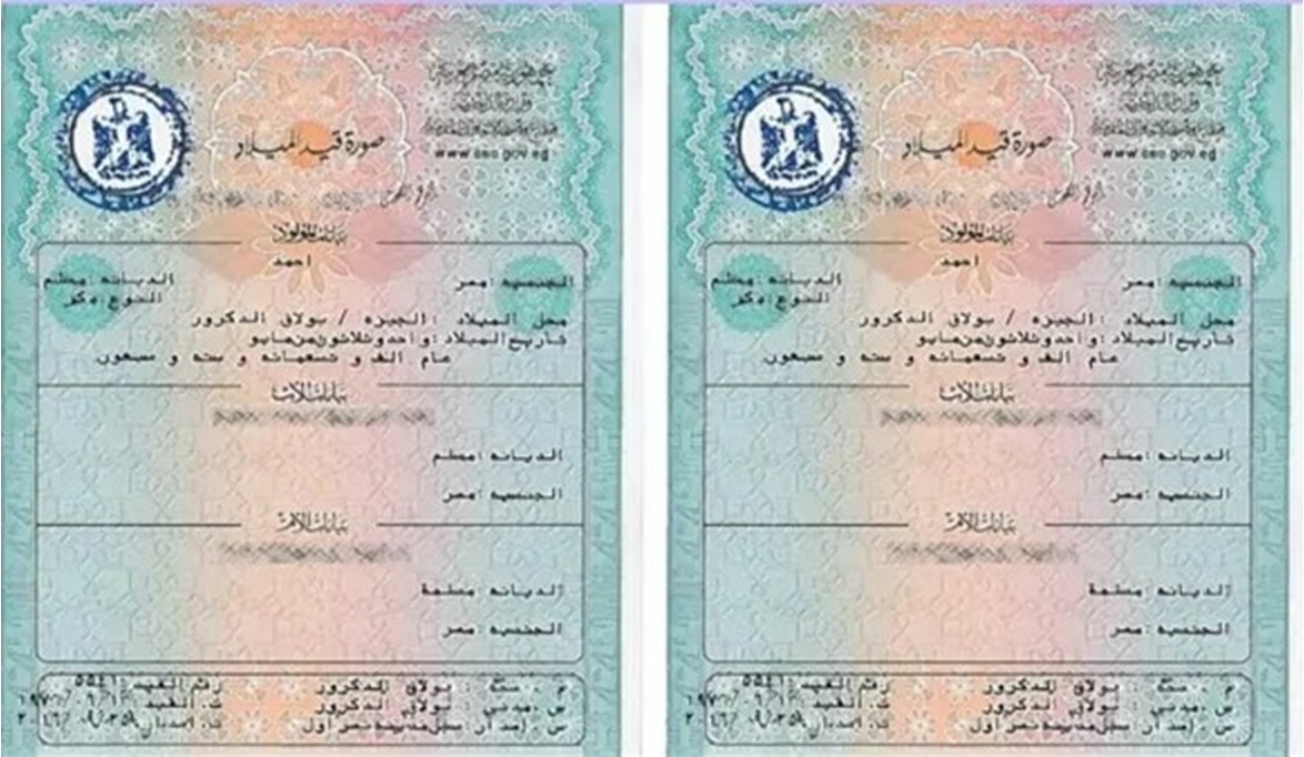 خطوات استخراج شهادة ميلاد 2025 فورياً عبر منصة مصر الرقمية