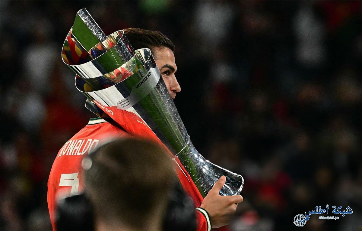 رونالدو يؤكد لجماهير النصر باقي في الفريق بعد الفوز بدوري الأمم الأوروبية