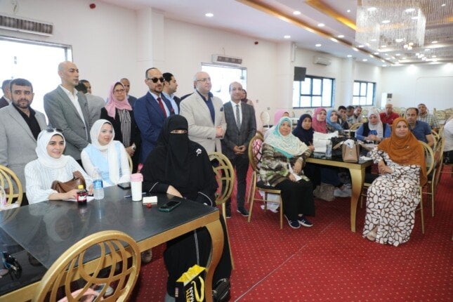 زيارة محافظ بني سويف للبرنامج التدريبي للعاملين في الإدارة العامة