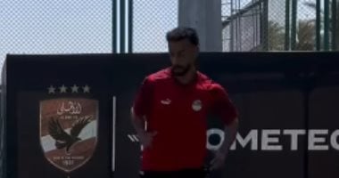 عبد القادر يستعد لمستقبله مع الأهلي في التتش: لقطات من التدريبات
