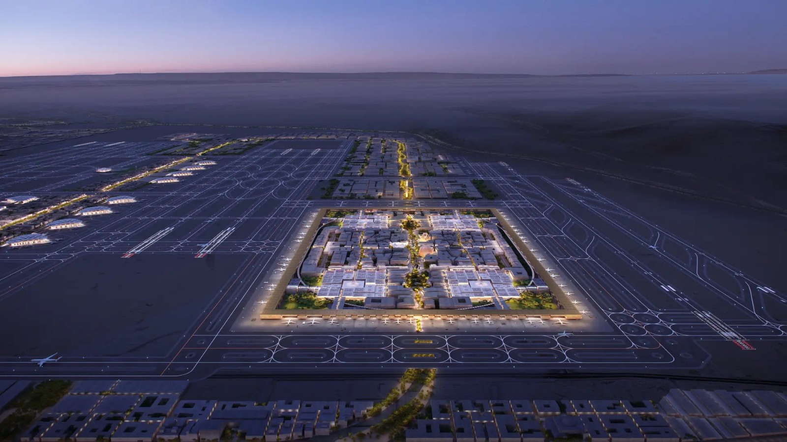 إبهار عالمي من أول لقطة: مطار الملك سلمان الدولي يعكس رؤية السعودية 2030 بتصميم معماري لا مثيل له