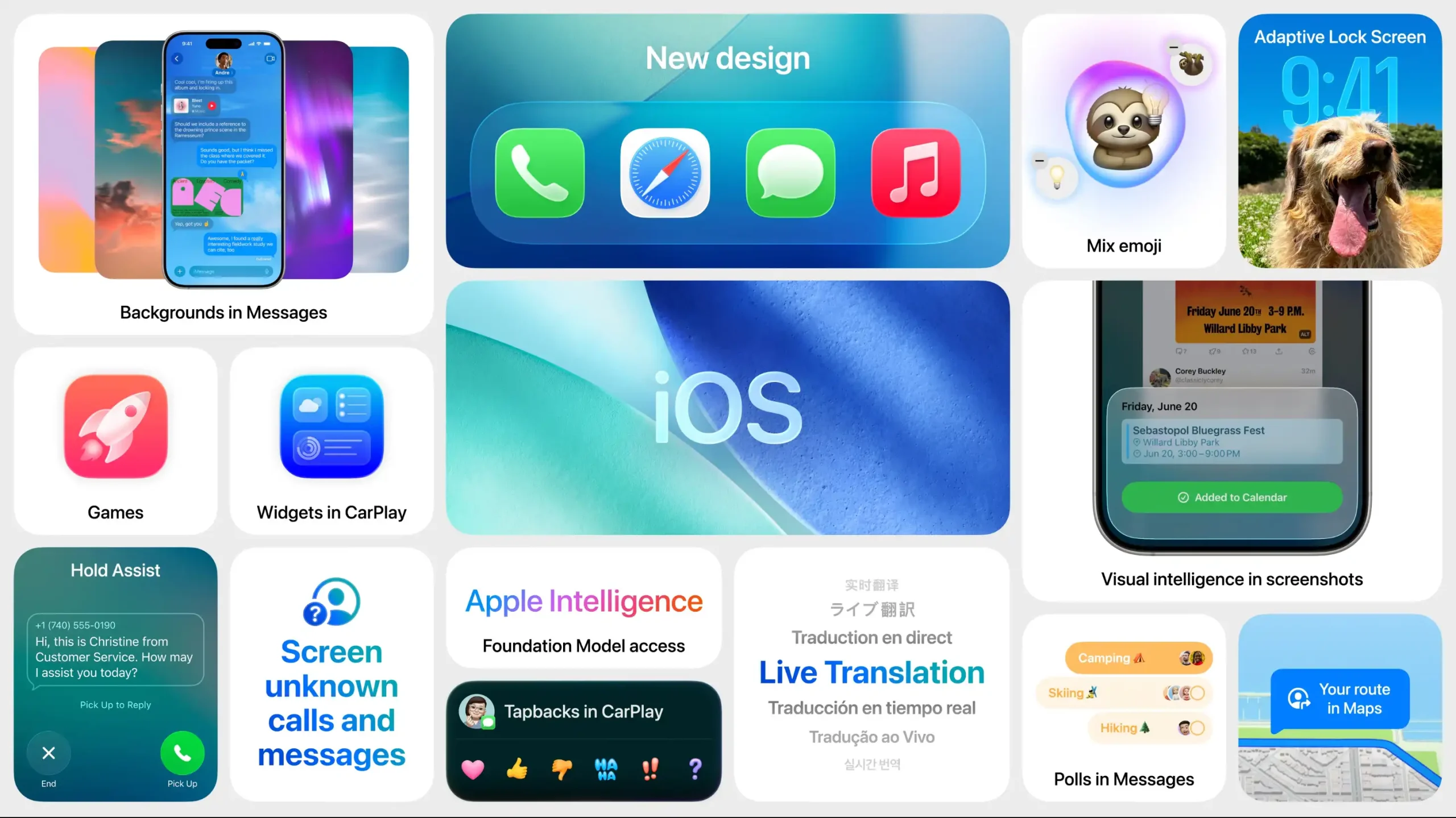 “استمتع بأفضل التحديثات”.. iOS 26 آبل حدثت نظام التشغيل.. تقنية الزجاج السائل ودعم الذكاء الاصطناعي