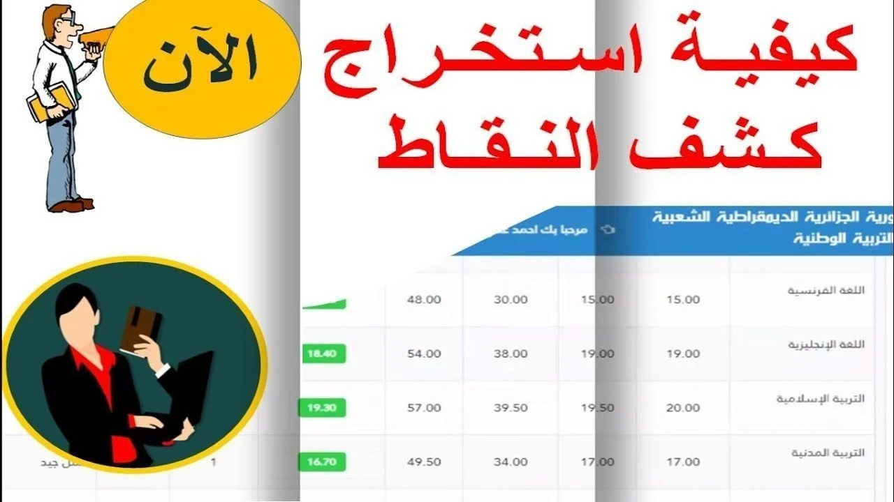 فضاء أولياء التلاميذ 2025 كشف نقاط الفصل الثالث المتوسط.. طريقة الدخول وكيفية الاستفادة