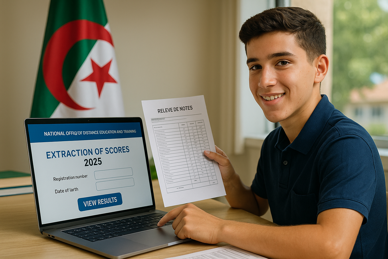 رابط نتائج المراسلة 2025 في الجزائر عبر موقع الديوان الوطني inscriptic.onefd.edu.dz