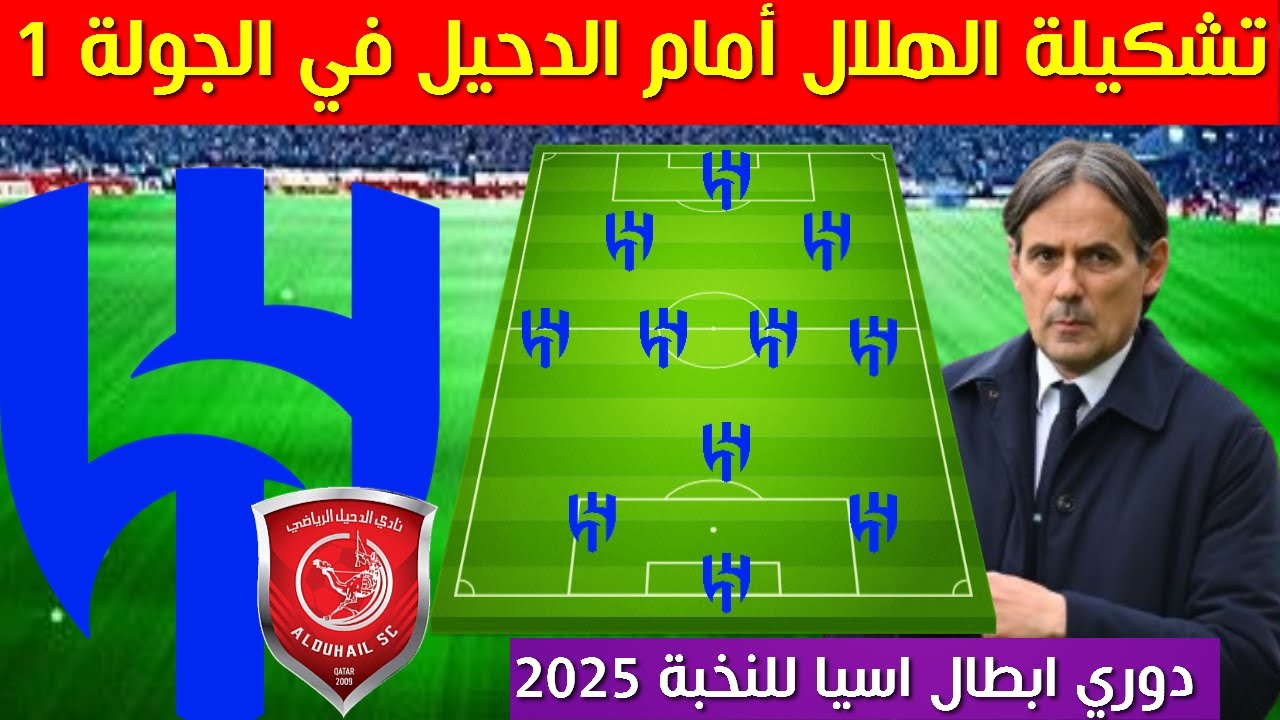 الهلال يستعد بقوة لانطلاقة قارية صعبة أمام الدحيل 2025