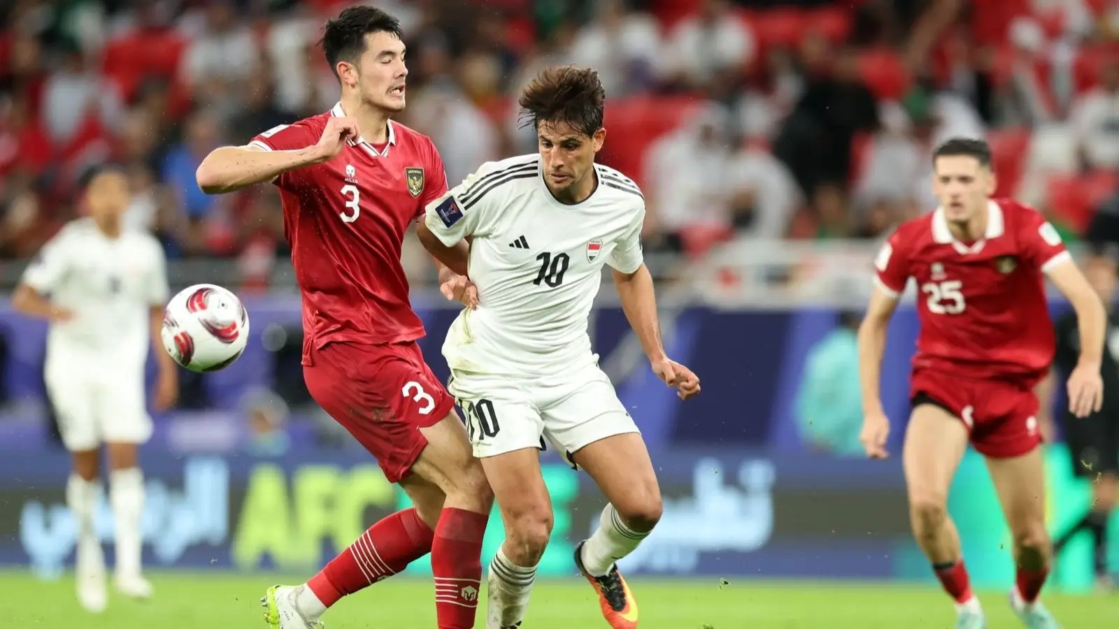 موعد مباراة العراق واندونيسيا والقنوات الناقلة في المحلق الآسيوي اليوم