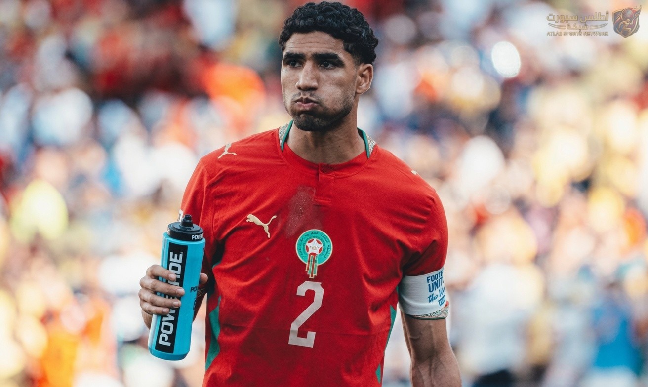 خبر مفاجئ يصل إلى أشرف حكيمي داخل معسكر منتخب المغرب