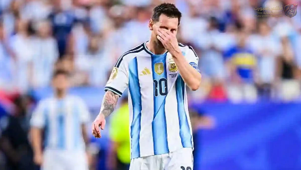 سر دموع ميسي بعد هاتريك الجزائر